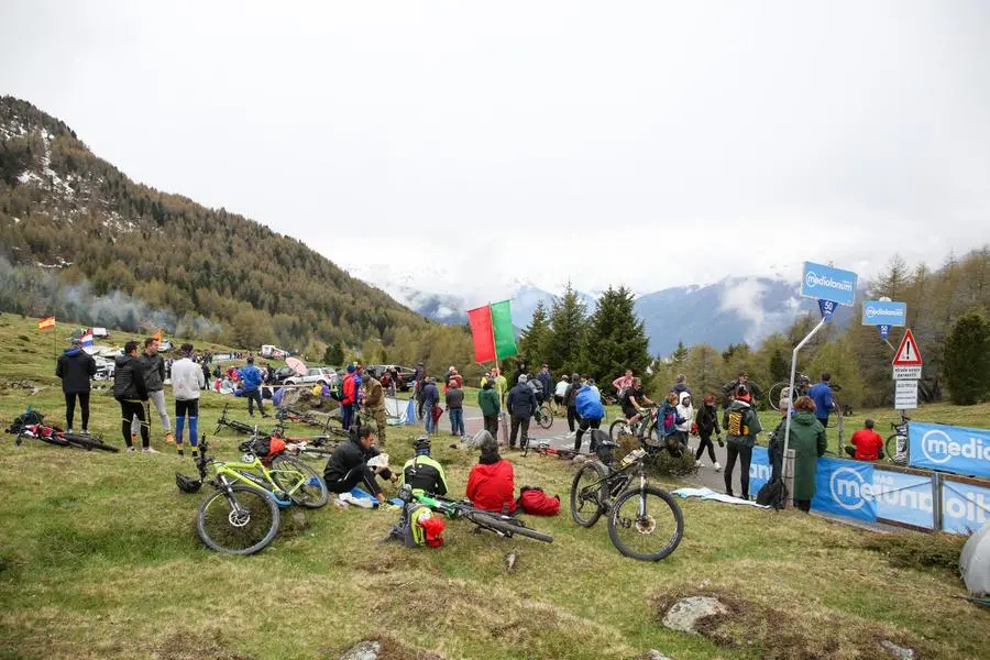 Giro d'Italia 2019: il passaggio al passo Mortirolo