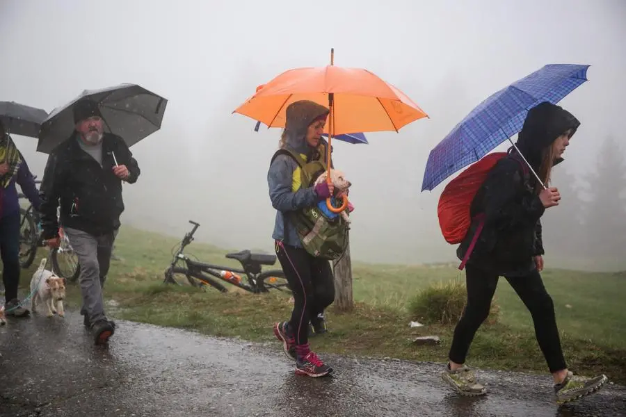 Giro d'Italia 2019: il passaggio al passo Mortirolo