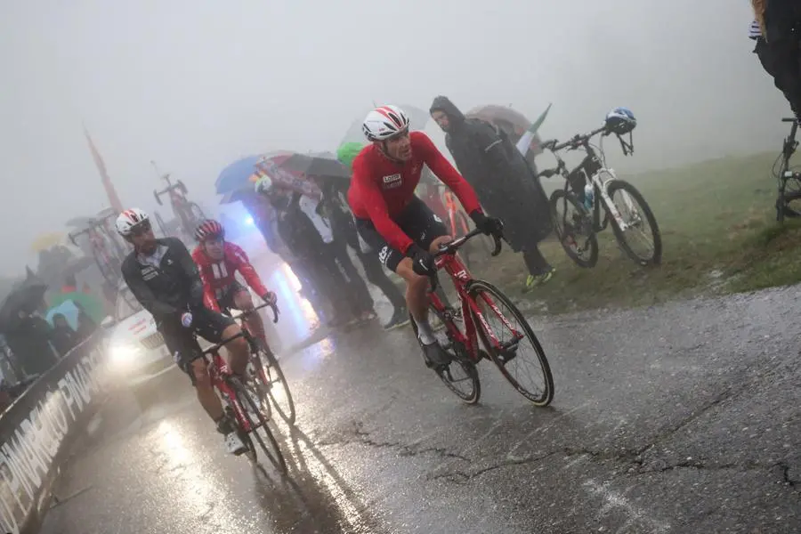 Giro d'Italia 2019: il passaggio al passo Mortirolo