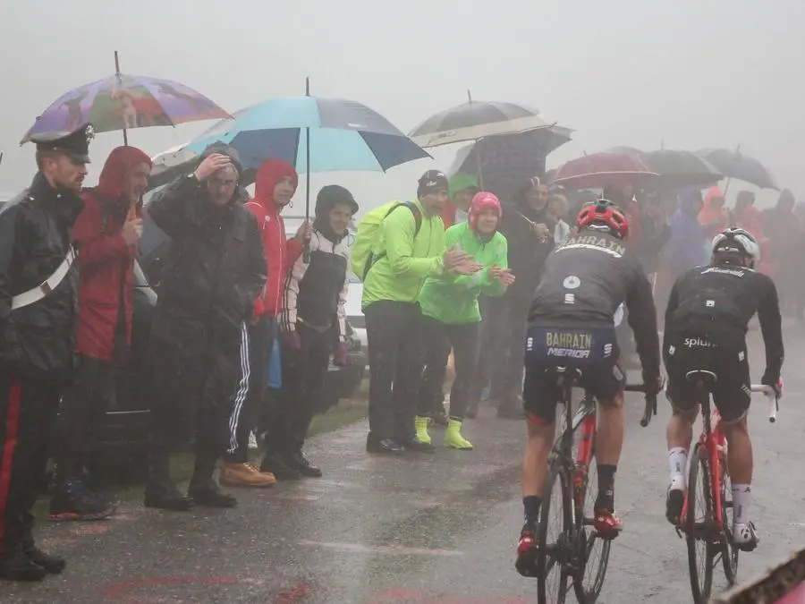 Giro d'Italia 2019: il passaggio al passo Mortirolo