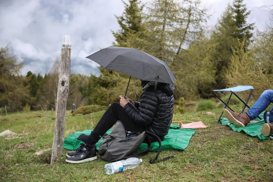 Giro d'Italia 2019: il passaggio al passo Mortirolo