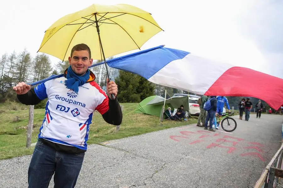 Giro d'Italia 2019: il passaggio al passo Mortirolo