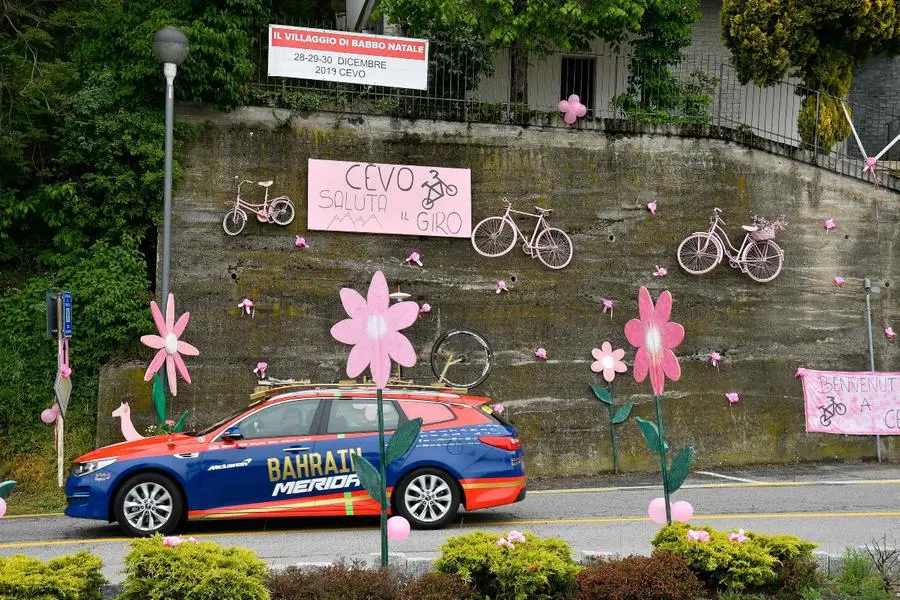 Giro d'Italia: il passaggio a Cevo