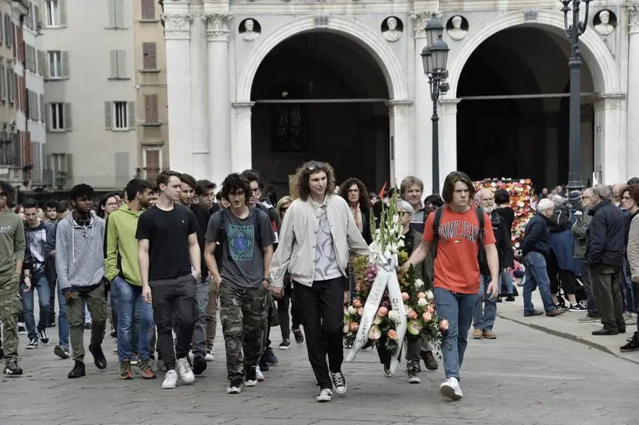 La commemorazione della strage di Piazza Loggia