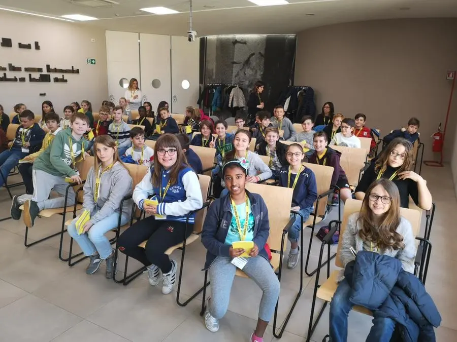 La Quinta A e B dell'Istituto Canossiano al GdB