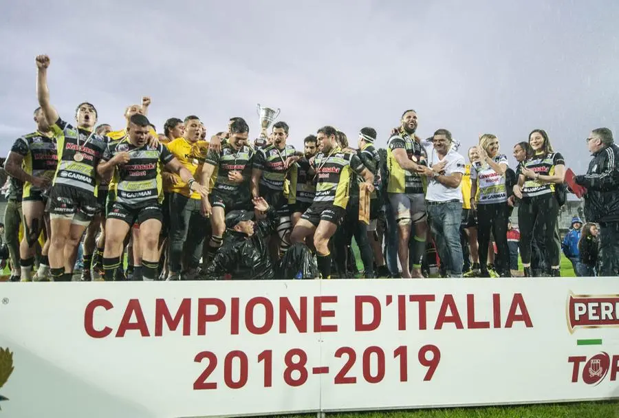 Rugby Calvisano Campione d'Italia