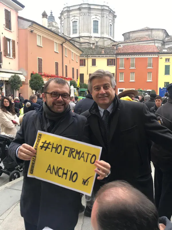 «Ho firmato anch'io», quante adesioni a Lonato