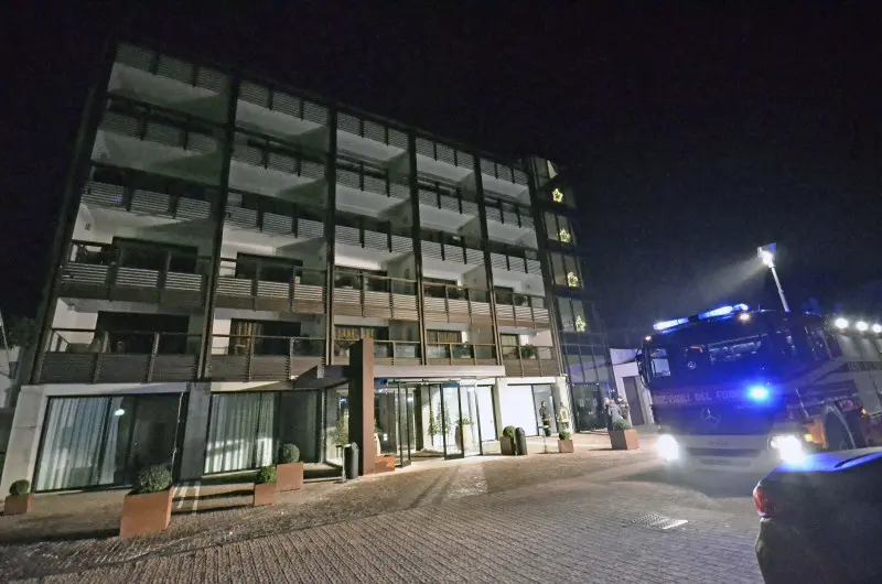 Corto circuito all'Acquaviva di Desenzano