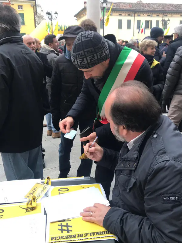 «Ho firmato anch'io», quante adesioni a Lonato
