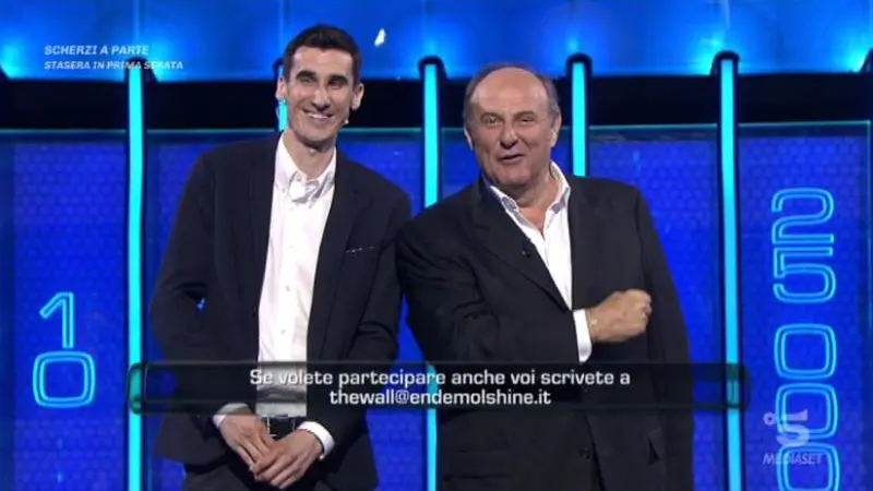 I due gemelli bresciani Michele e Luca da Gerry Scotti