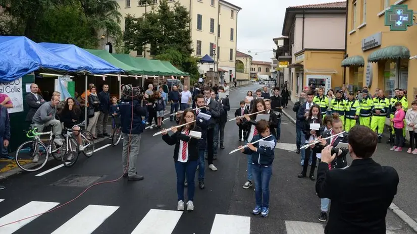 Le telecamere di «In piazza con noi» tornano a Capriano del Colle - © www.giornaledibrescia.it