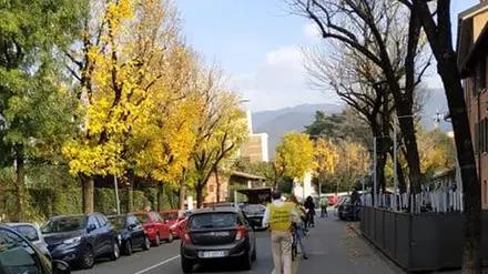 Una manifestazione di Legambiente in via Zadei