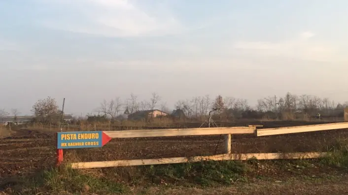La pista di motocross in cui è avvenuto l'incidente - Foto © www.giornaledibrescia.it