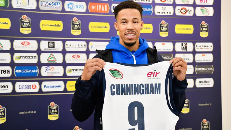La Germani presenta il nuovo acquisto Cunnigham