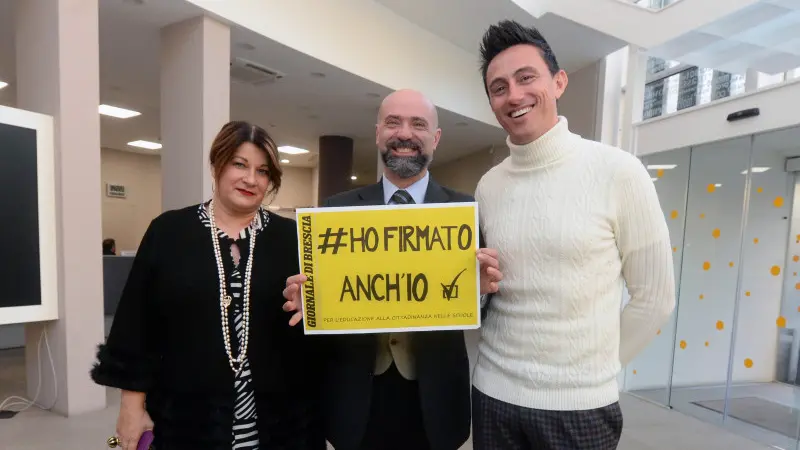 Ho firmato anch'io...al Gdb