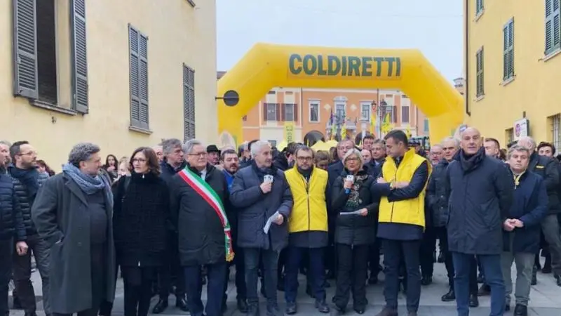 In Piazza con Noi a Lonato per la Festa del Ringraziamento di Coldiretti - Foto Ortogni / Neg © www.giornaledibrescia.it