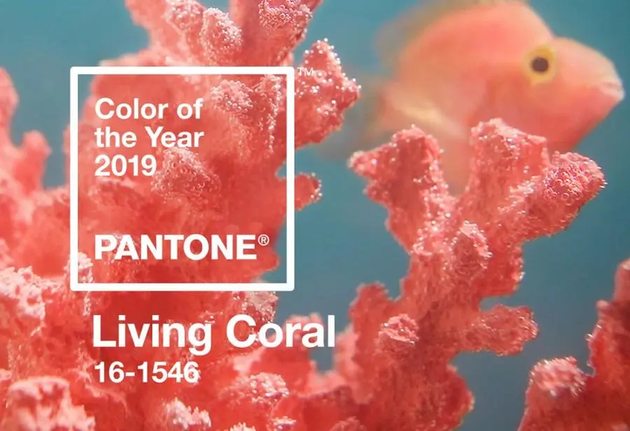Il Living Coral è il colore dell'anno 2019