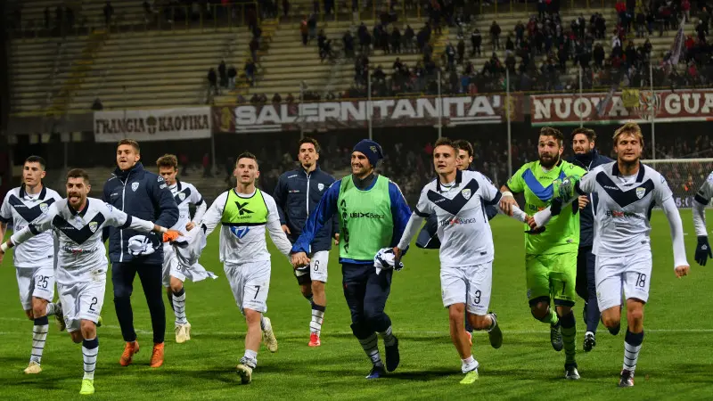La vittoria del Brescia a Salerno