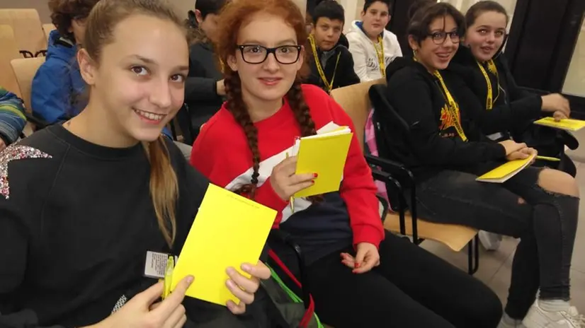 Studenti in visita al Gdb