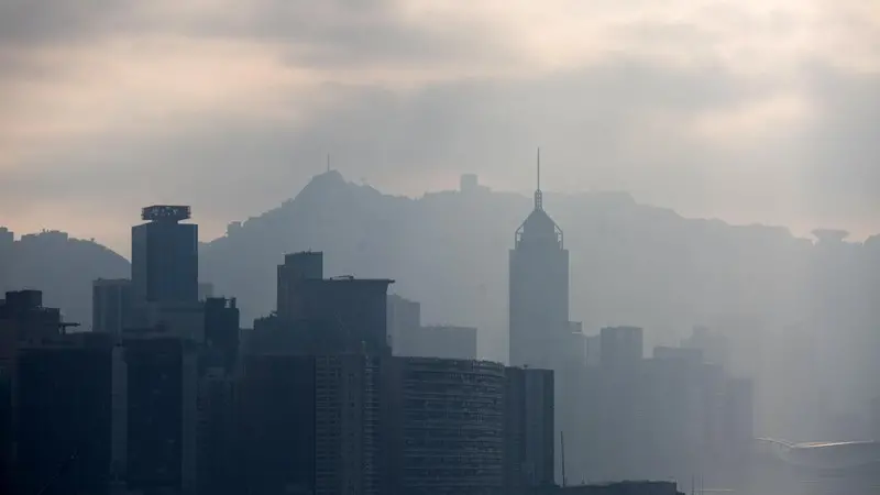 Una veduta di Hong Kong - Foto Ansa/Jerome Favre
