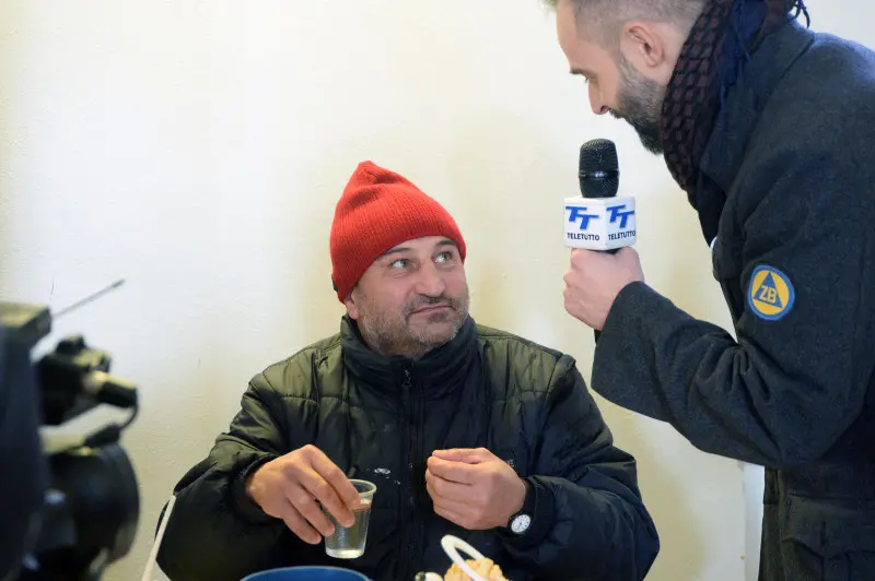 Il pranzo di Natale alla Mensa Menni