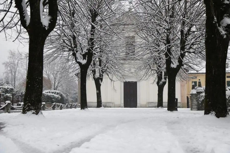 Scorci del clima nel 2018 a Brescia
