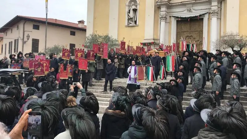 I funerali del bersagliere Alex Bertocchi