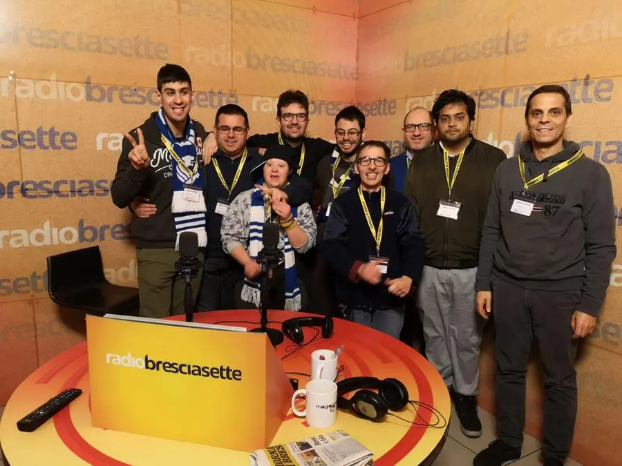 I ragazzi della cooperativa Mongolfiera in visita al GdB