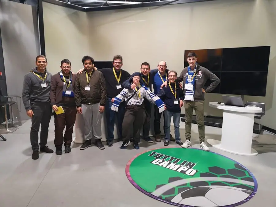 I ragazzi della cooperativa Mongolfiera in visita al GdB