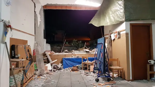 I danni del terremoto di Catania