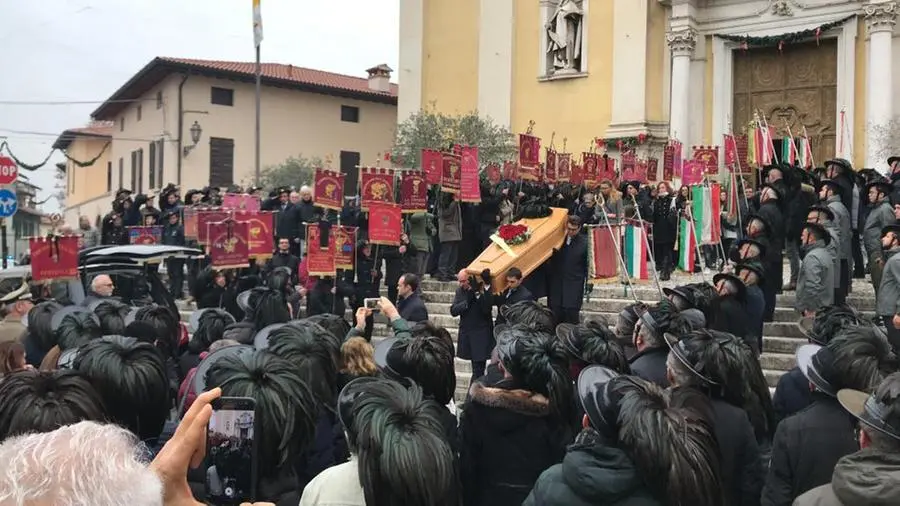 I funerali del bersagliere Alex Bertocchi