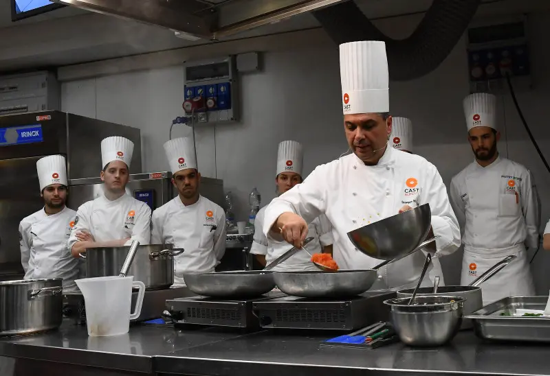 Seconda Lezione di Chef in Cast Alimenti con Beppe Maffioli