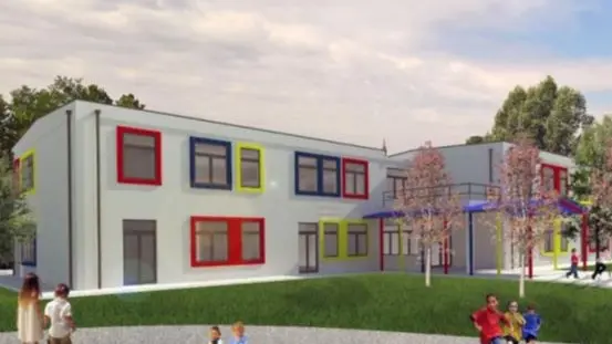 Il progetto: ecco il futuro aspetto della scuola di Bagnolo