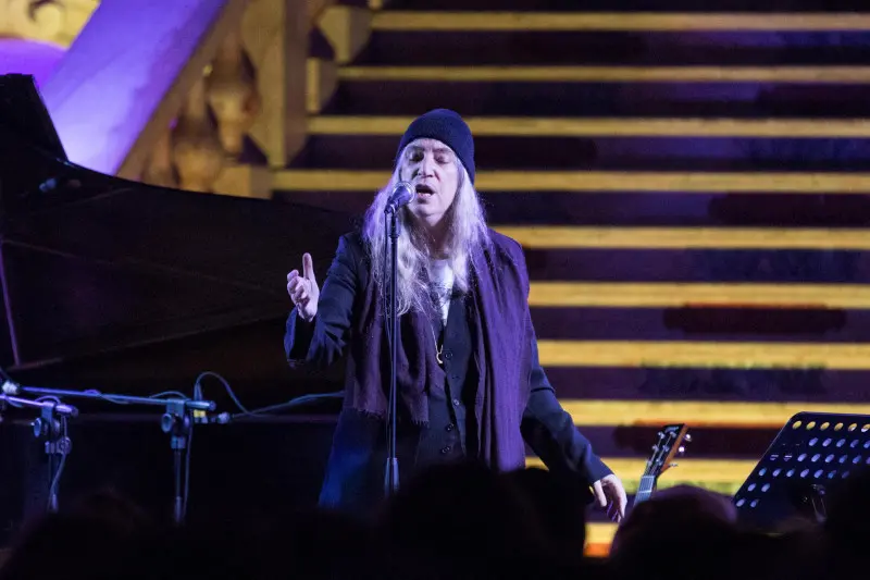 Patti Smith in concerto a San Giuseppe