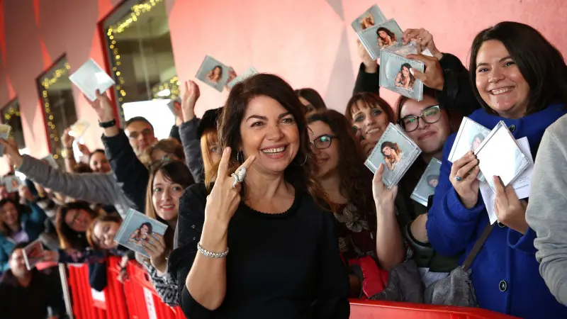 Il firmacopie di Cristina d'Avena