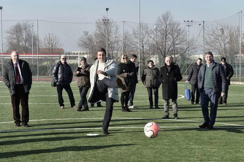 Badia, inaugurato il campo in sintetico