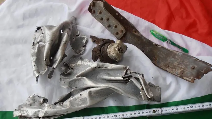 I resti del Messerschmitt Bf 109 di Visconti ritrovato