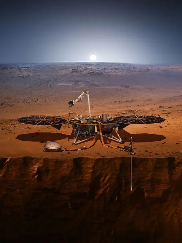 Marte, la sonda Insight tocca il pianeta rosso