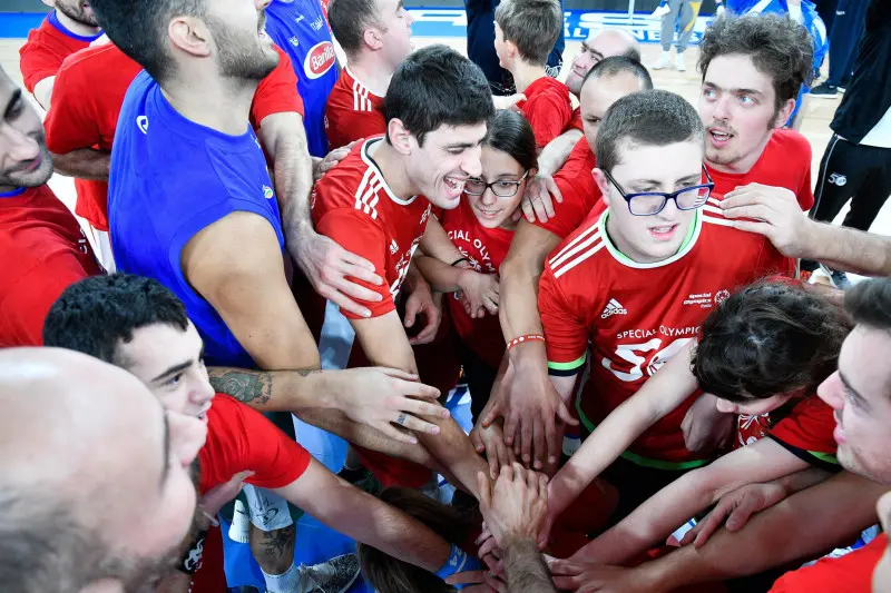 La nazionale italiana di basket a Brescia