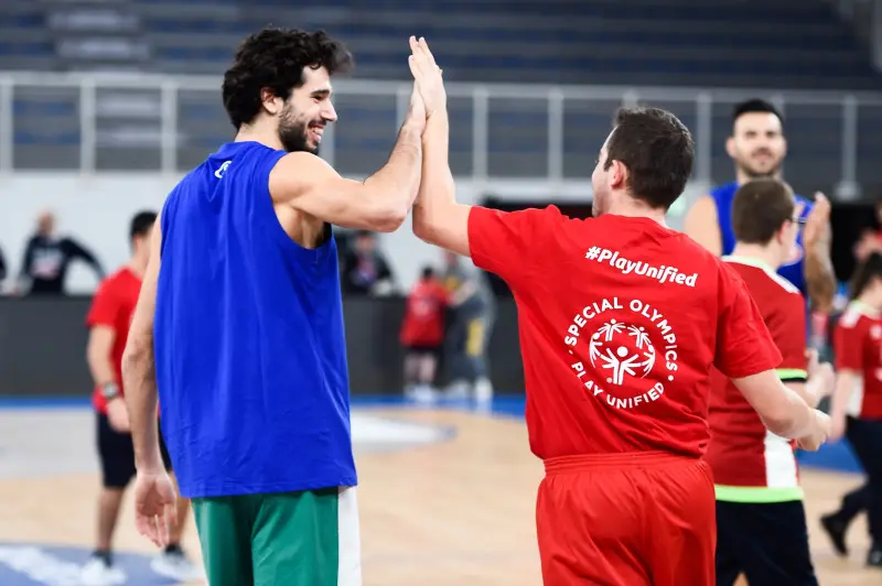 La nazionale italiana di basket a Brescia
