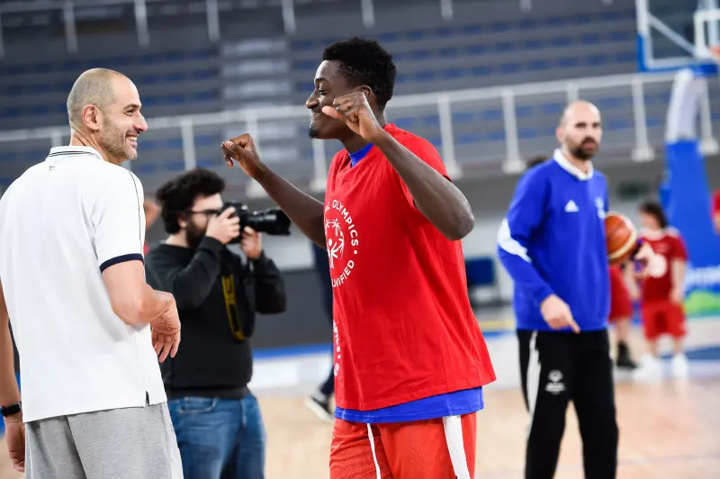 La nazionale italiana di basket a Brescia