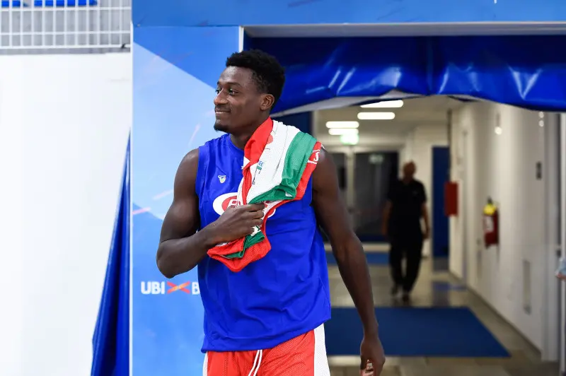 La nazionale italiana di basket a Brescia