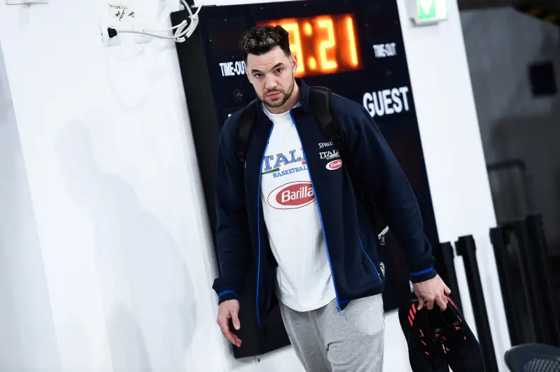 La nazionale italiana di basket a Brescia