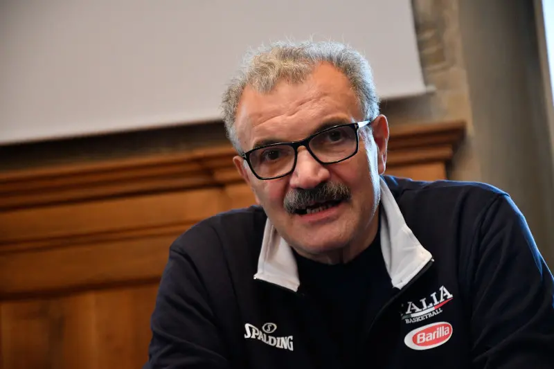 La nazionale italiana di basket a Brescia