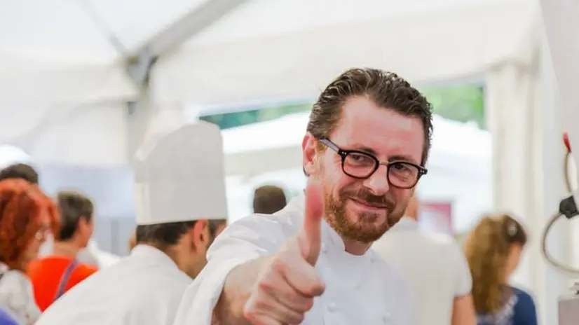 Stefano Cerveni. Lo stellato fa da sempre parte della brigata di «Chef per una notte» - Foto © www.giornaledibrescia.it