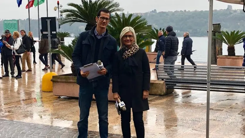 Andrea Lombardi e Clara Camplani - Foto Marco Ortogni/Neg © www.giornaledibrescia.it