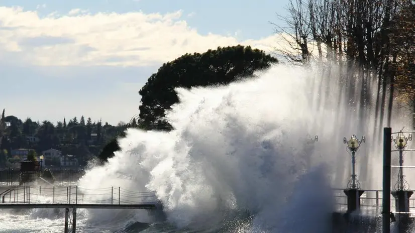 Una «lagheggiata», sintomo del clima che cambia