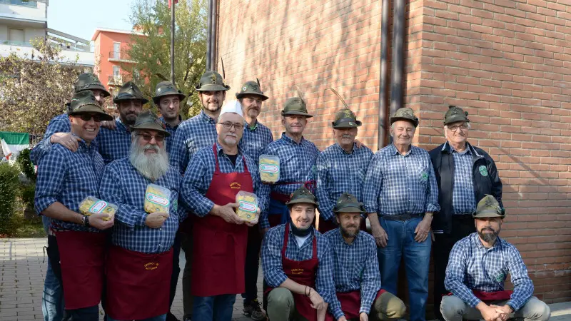 Casoncellata numero 40 per gli Alpini di Bottonaga