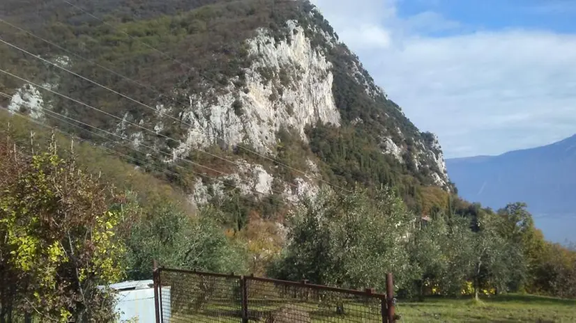 Il luogo della frana