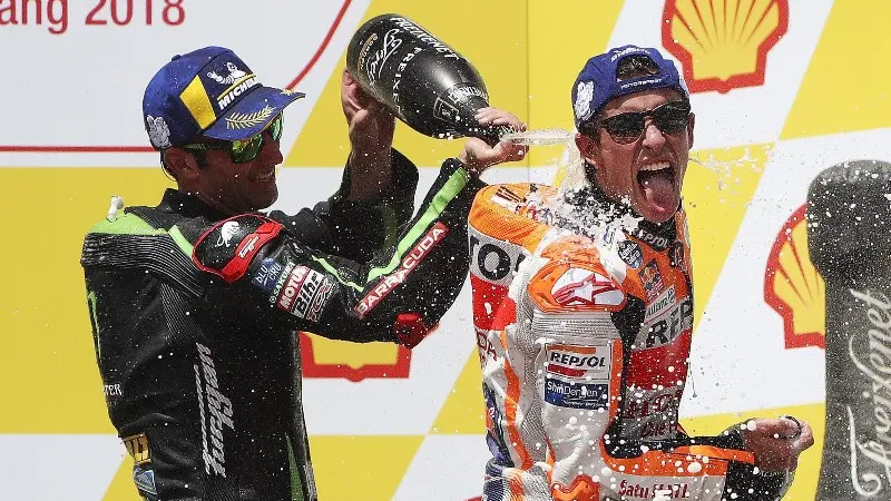 MotoGp in Malesia: la gara in 11 scatti